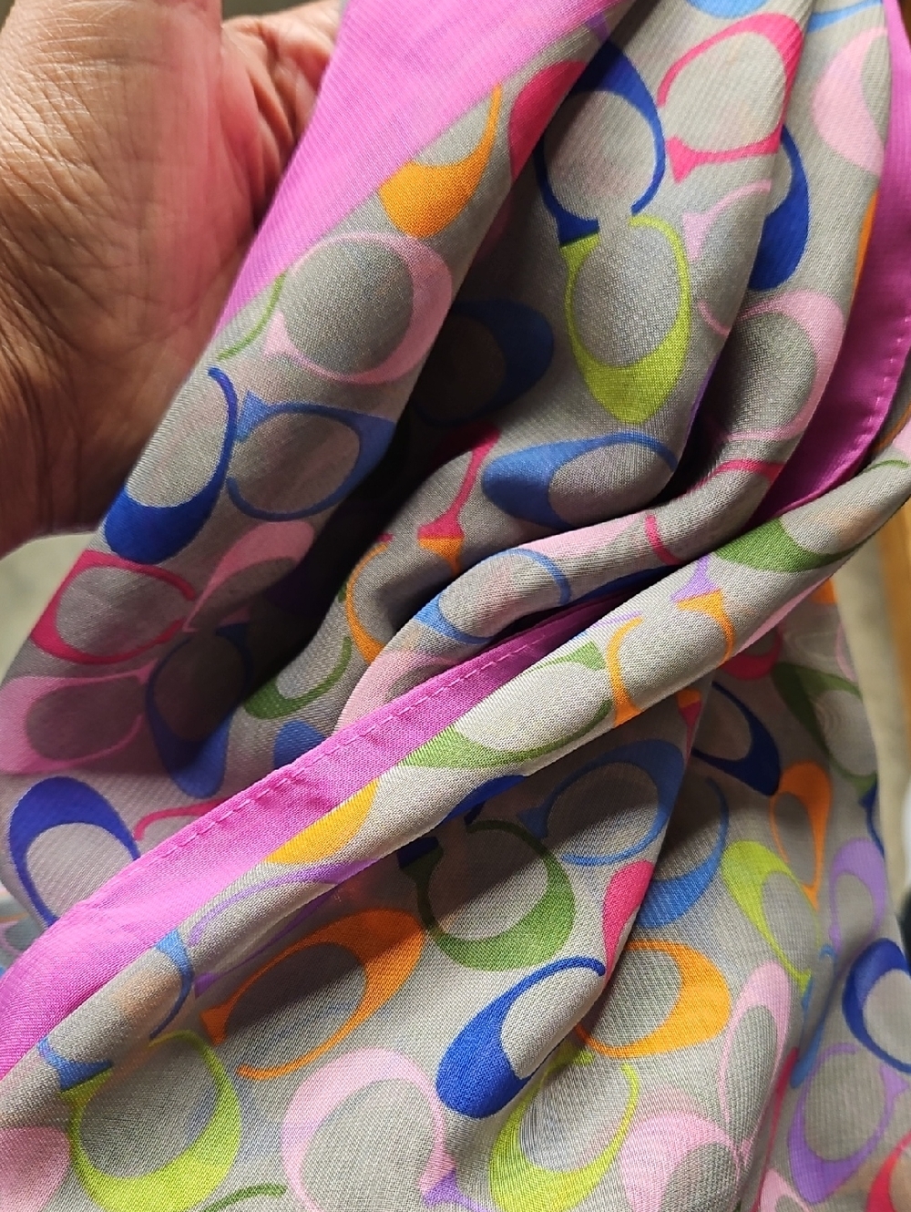 Coach scarf